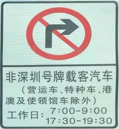 注意粵港兩地車在廣東要避開這些禁行區，不然將會受到處罰
